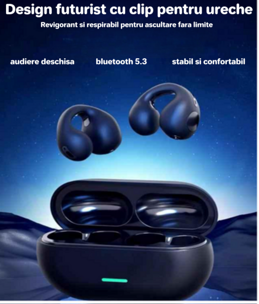 Căști Bluetooth cu Conducție Ososă - Siguranță Sportivă Premium [11]