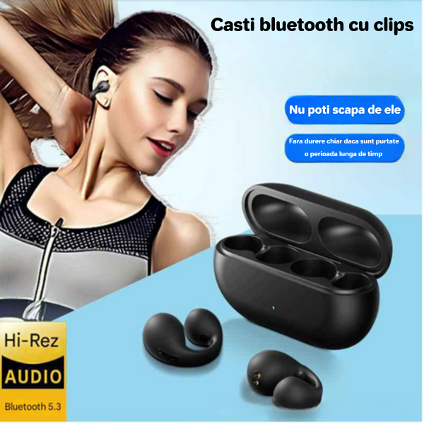 Căști Bluetooth cu Conducție Ososă - Siguranță Sportivă Premium [5]
