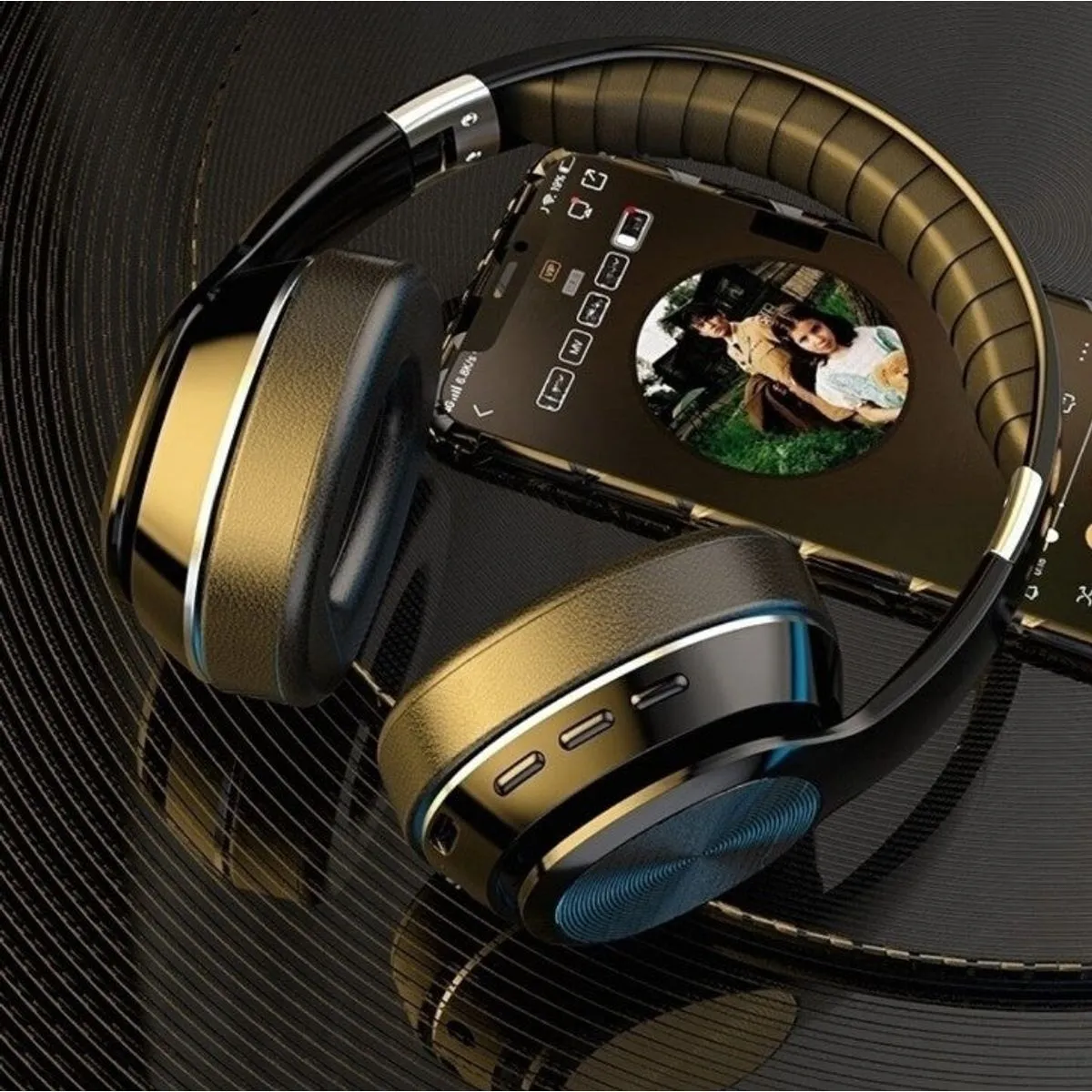 Căști Wireless Over-Ear cu Tehnologie 8D Surround Sound și Card 64GB Inclus [7]