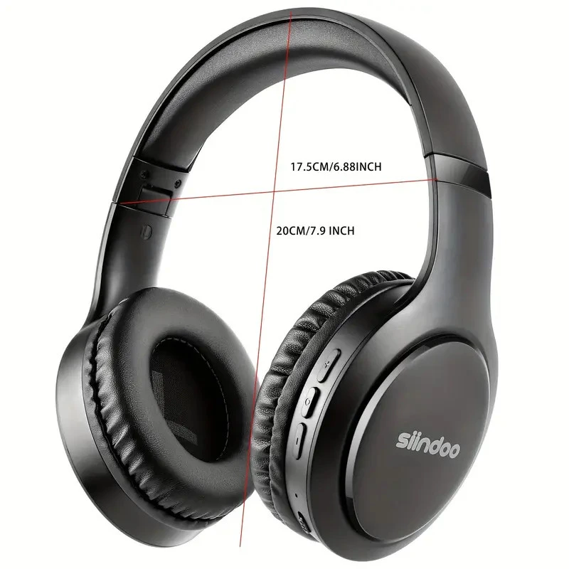 Căști Wireless 30h Autonomie | Bluetooth 5.3 | 150 lei [5]