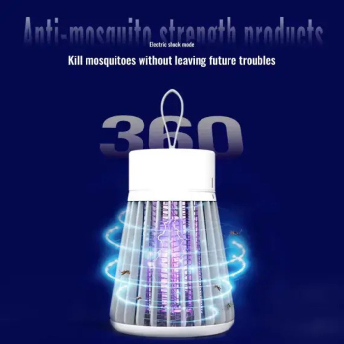 Lampă UV Anti-Insecte Reîncărcabilă – Eliminare Ecologică Țânțari [2]