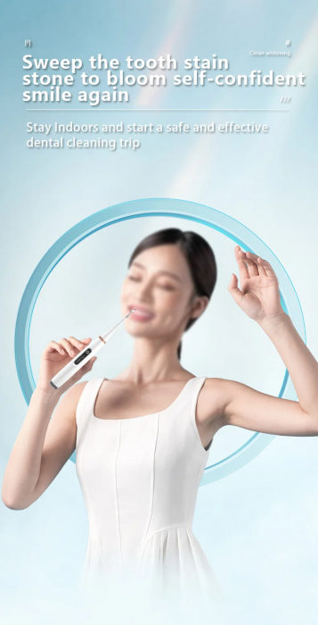 Periuță Electrică 2-în-1 cu Eliminare Tartru – Curățare Profesionistă Zilnică [6]