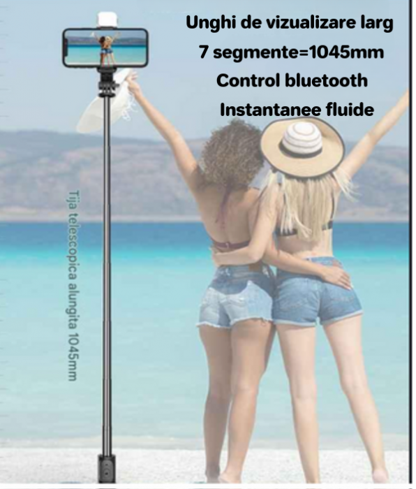 Tripod Stabilizator Q08 - Cadre Perfecte în Mișcare! [13]