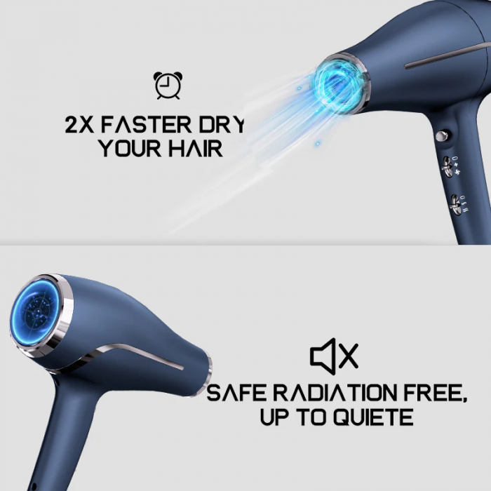 Uscător de Păr Profesional 2100W – Performanță de Salon în Casă! [8]