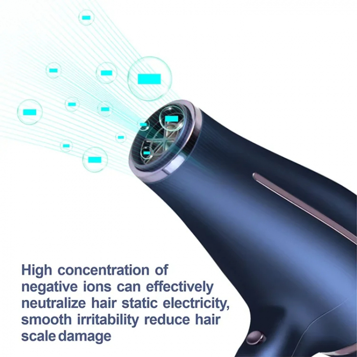 Uscător de Păr Profesional 2100W – Performanță de Salon în Casă! [2]