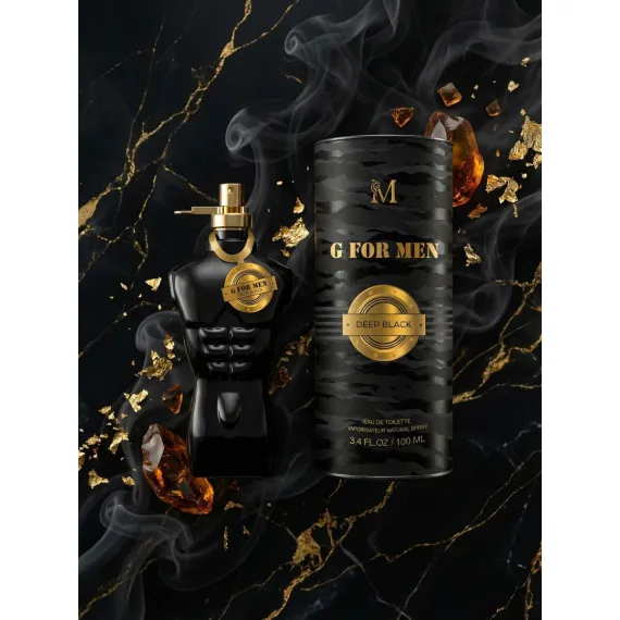 DEEP BLACK - Parfum Oriental Aromatic de Elită pentru Bărbați [4]