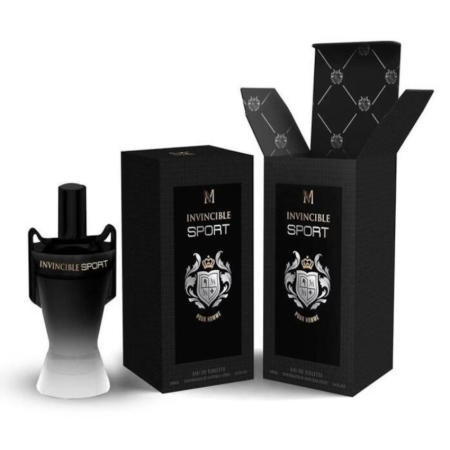 Barbat - Parfum Invincible Sport – 100ml cu Mini Dozator Reîncărcabil 5ml GRATUIT | Note de Zmeură Roz, Menta Verde, Tonka și Vanilie