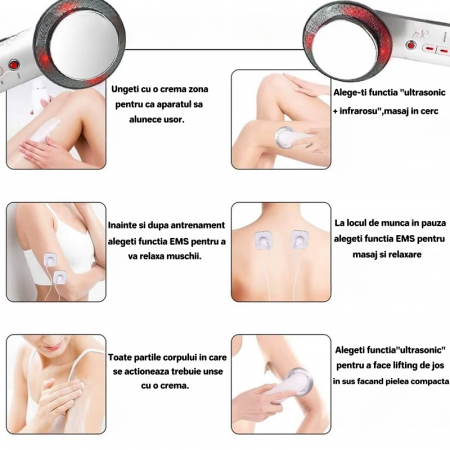 Aparat Profesional de Modelare Corporală 3-ÎN-1 – Sculptează-ți Silueta Acasă [4]