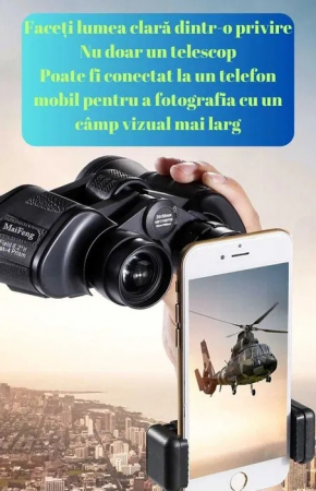 Binoclu Profesional HD 20x50 mm - Performanță Superioară pentru Aventuri Extreme [7]