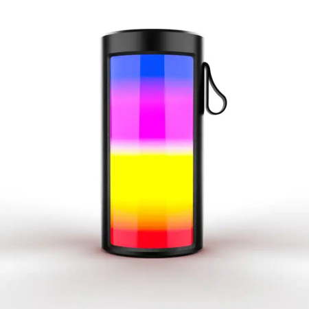 Boxe portabile - Boxă Bluetooth Portabilă cu LED RGB – Radio FM, Card 32GB Inclus și Autonomie 8 Ore