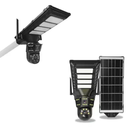 Camere supraveghere - Cameră Supraveghere 4K cu Panou Solar Inclus – Rotire 360°, Auto Tracking, IP67