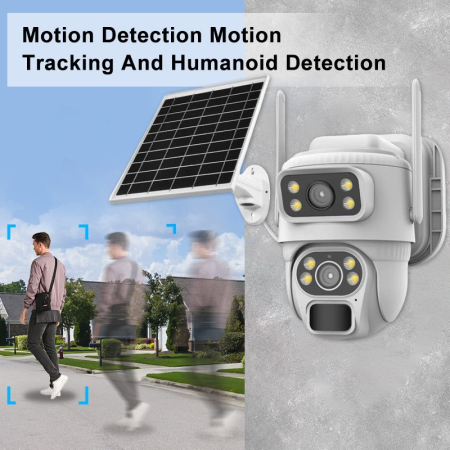 Cameră Securitate Exterior 4G Solară 8MP – Control Total de Oriunde [5]