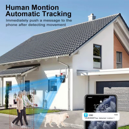 Cameră Exterior 16MP 4K | Zoom 10X | Autotracking | IP66 [13]