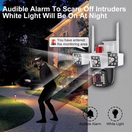 Cameră Exterior 16MP 4K | Zoom 10X | Autotracking | IP66 [10]