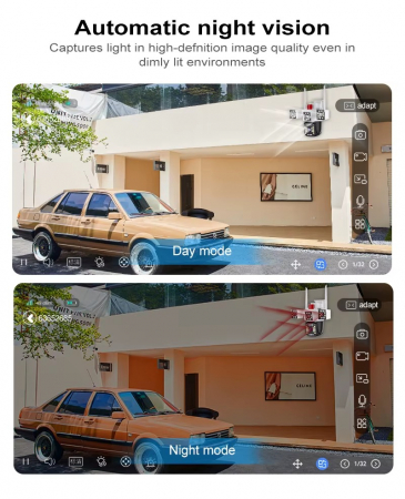 Cameră Exterior 16MP 4K | Zoom 10X | Autotracking | IP66 [11]