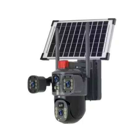 Camere supraveghere - Cameră Solară 4 Lentile | Moonsky Retail