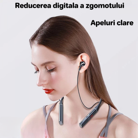 Căști Over-the-Neck Bluetooth - 100h Autonomie & Sunet Premium [1]