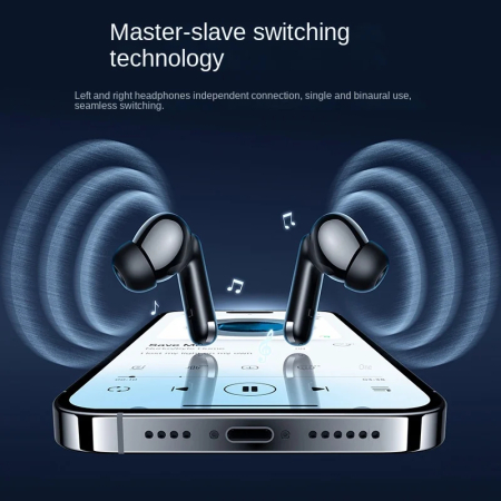 Căști Hoco TWS EQ14 cu Ecran Tactil: Control Intuitiv și Performanță Superioară [3]