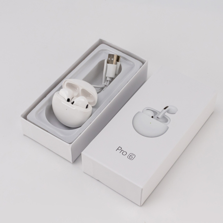 Căști Bluetooth Wireless Pro 6 - Performanță Audio Superioară și Confort Absolut [2]