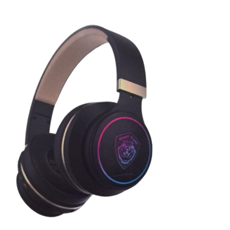 Casti wireless - Căști Gaming & Audio Wireless 4-in-1 – Bluetooth, Radio FM, Player cu Card 64GB și Conexiune Cablată