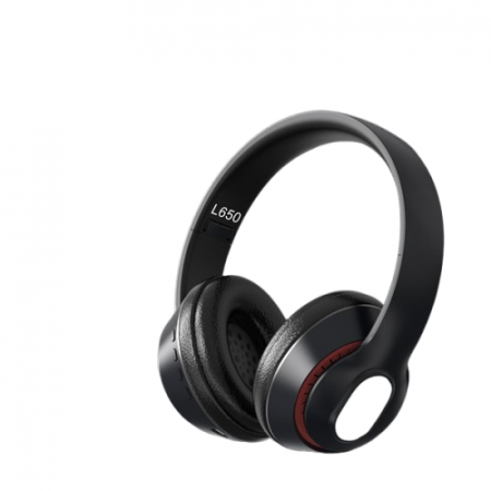 Căști Wireless 9D HIFI L650 albastru cu ANC - Performanță Premium la Preț Accesibil + card 64 Gb