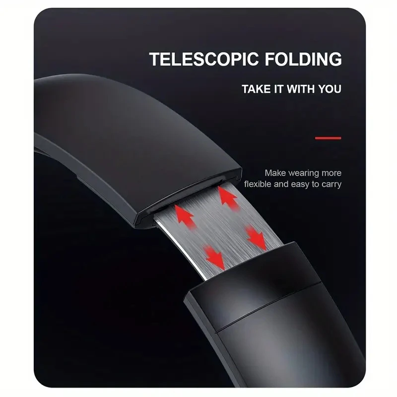 Căști Wireless 30h Autonomie | Bluetooth 5.3 | 150 lei [5]