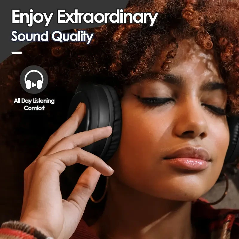 Căști Wireless 30h Autonomie | Bluetooth 5.3 | 150 lei [2]