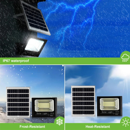 Proiector Solar Suntec 200W (290x210) cu Panou 18W – Iluminat Puternic Fără Facturi | Moonsky Retail SRL [2]