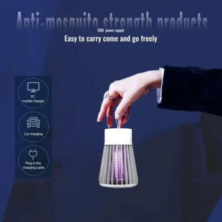 Lampă UV Anti-Insecte Reîncărcabilă – Eliminare Ecologică Țânțari [2]