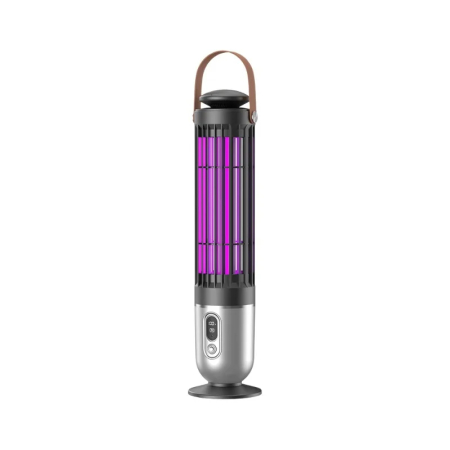 Electronice - Lampă Anti-Insecte 2-în-1 – Tehnologie UV, Șoc Electric 2000V, Senzor Amurg