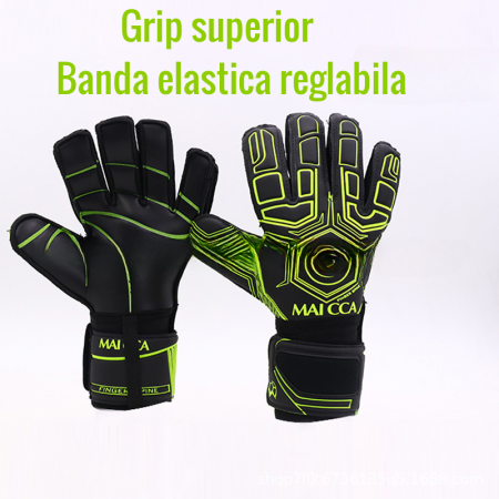 Diverse - MĂNUȘI PORTAR PREMIUM CU FINGERSAVE ⚽ Protecție Avansată & Grip Extraordinar