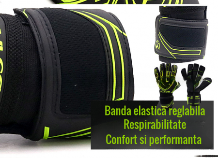 MĂNUȘI PORTAR PREMIUM CU FINGERSAVE ⚽ Protecție Avansată & Grip Extraordinar [4]