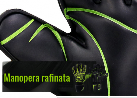 MĂNUȘI PORTAR PREMIUM CU FINGERSAVE ⚽ Protecție Avansată & Grip Extraordinar [1]