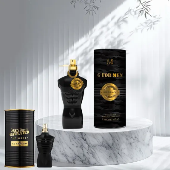 DEEP BLACK - Parfum Oriental Aromatic de Elită pentru Bărbați [1]