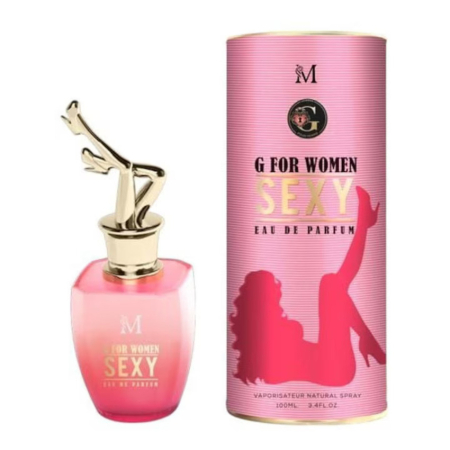 Dama - Parfum G for Women SEXY – 100ml cu Cadou Mini Dozator 5ml | Note de Trandafir, Iasomie, Vanilie și Lemn de Santal