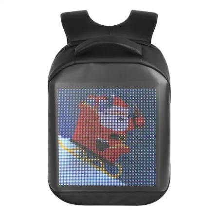 Rucsac LED - Rucsac Smart cu Ecran LED – Personalizabil, Control Bluetooth, Rezistent IP65