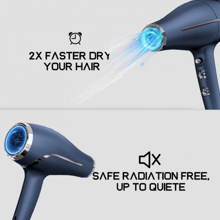 Uscător de Păr Profesional 2100W – Performanță de Salon în Casă! [7]