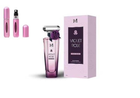 Dama - Violet Rose – Parfum Oriental-Floral + mini dozator parfum reincarcabil