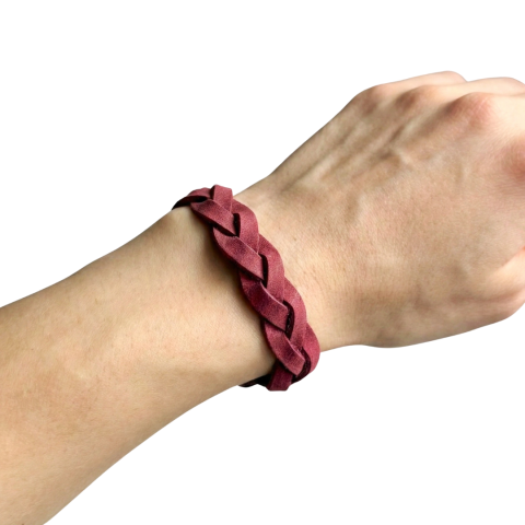 Produse - Bratara impletita din piele naturala