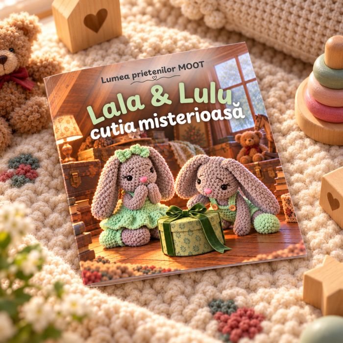 Carte de povești „Lala și Lulu și cutia misterioasă” – Lumea prietenilor MOOT, 20 × 20 cm [3]