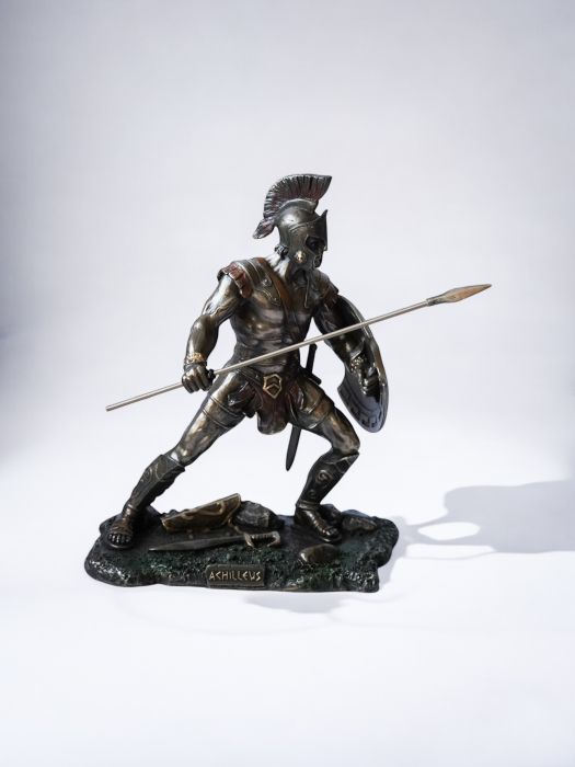 Ahile și Hector - Statui din bronz și rășină [11]