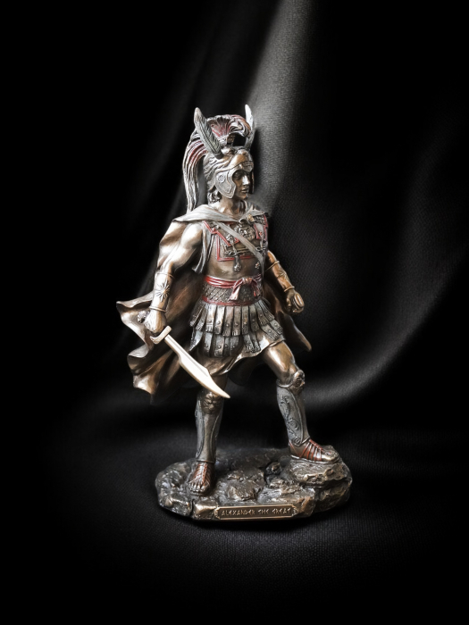 Alexandru cel Mare - Statuie premium din bronz și rășină [2]