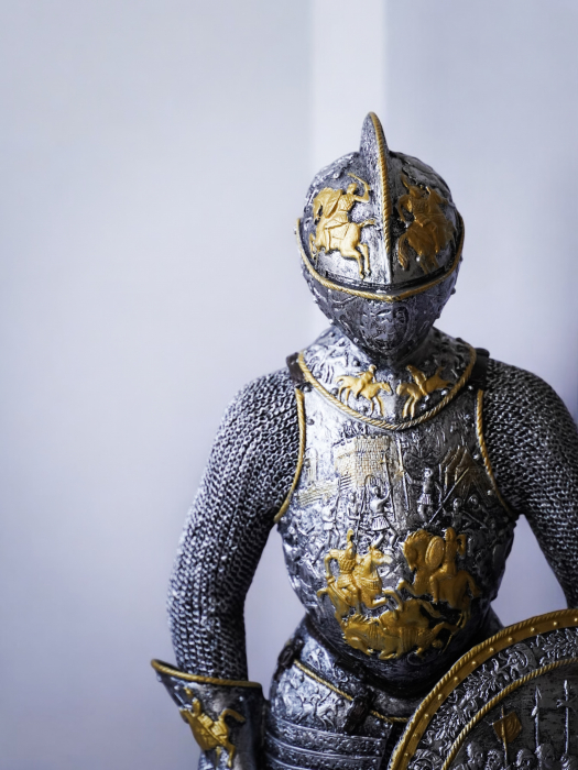 Armură Medievală - Statuie premium din bronz și rășină [5]