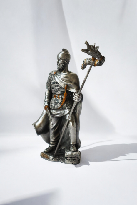 Decebal - Statuetă din plumb sau rășină cu personaje istorice românești [4]