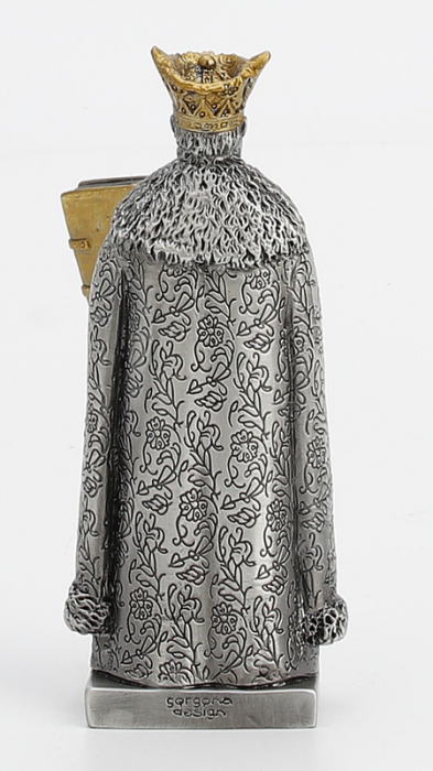 Matei Basarab -  Statuetă din plumb sau rășină cu personaje istorice românești [5]