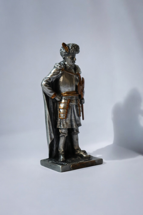 Mihai Viteazul - Statuetă din plumb sau rășină cu personaje istorice românești [3]
