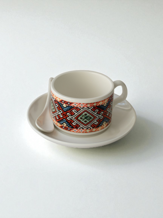 Model arhaic - Ceașcă de cafea din ceramică [2]