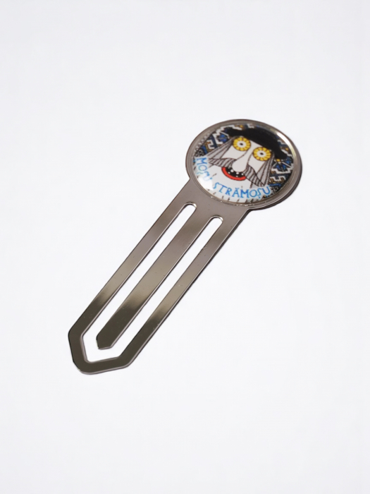 Motive tradiționale - semn de carte din metal cu rășină [3]