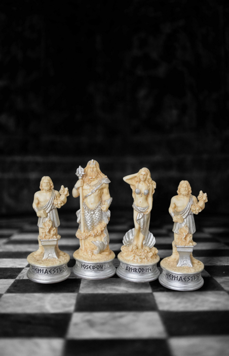 Set piese de șah premium - zeități din mitologia greacă [4]