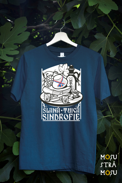 Slană, țuică, sindrofie - Tricou cu motive de actualitate [2]